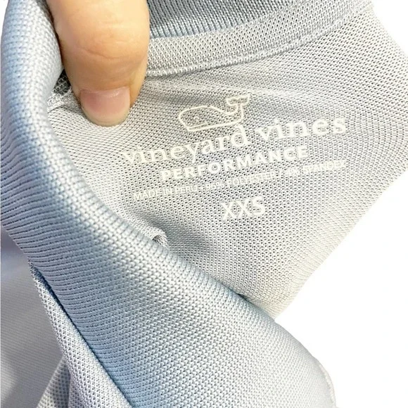 Vineyard Vines Classic Blue Performance Polo Size XXS - Picture 7 of 10